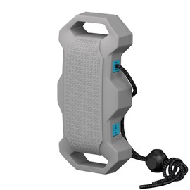 YimSting Boat Fenders, Boat Bumpers for Docking Upgraded EVA Boat Fenders for Docking with Nylon Rope, and Fixed Lock Fit for Pontoon, Bass, Jon, Ski, Jet Ski, PWC and Fishing Boats, Gray 1 Pcs