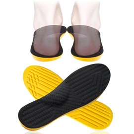 PhoenixSole (Physical The Supervision) O-Shaped Legs, X-shaped Legs, Slanted Legs, Insoles, Insoles, Skin-friendly Velvet Material, Unisex, For (1 Pair) 41-42 (25.5 - 26 cm))