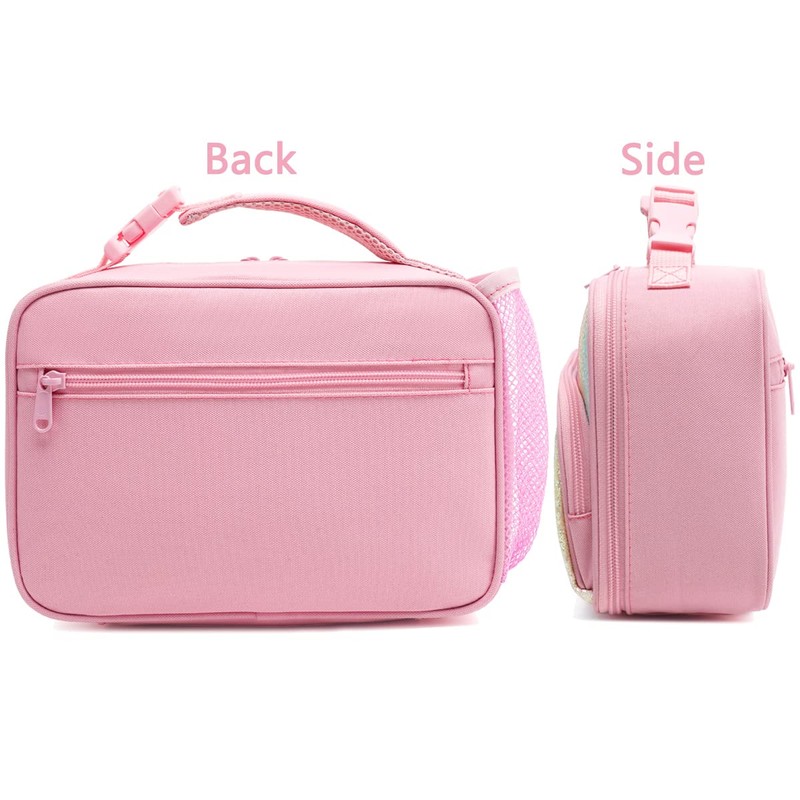 FlowFly Kids Lunch box Insulated Soft Bag Mini Cooler Back