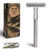 ANYMALE® Safety Razor - Includes 5 Astra Blades - Sustainable