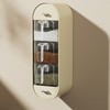 Wall Mounted Spice Box Plastic Punch Free Easy To Clean