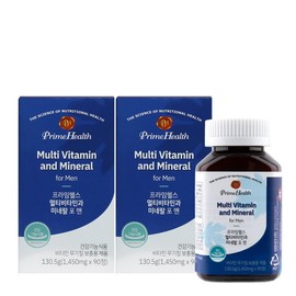Prime Health Multivitamin and Mineral Foreman 90 Tablets 2 Boxes / 프라임헬스 멀티비타민과 미네랄 포맨 90정 2박스