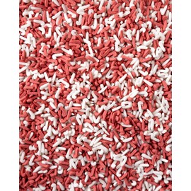 Candy Cane Christmas Sprinkles - Red & White - 25g