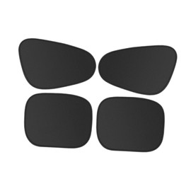 F Fityle 4x Car Window Tones of Automatic Privacy Curtain for Sleeping Clothes