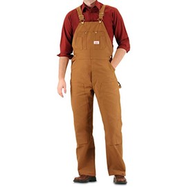 Round House Made in USA Painter Bib Overall (Brown Duck, 50x30)