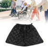 Wheelchair Blanket Warmer Polyester Fiber Soft Warm Reusable Windproof Wheelchair