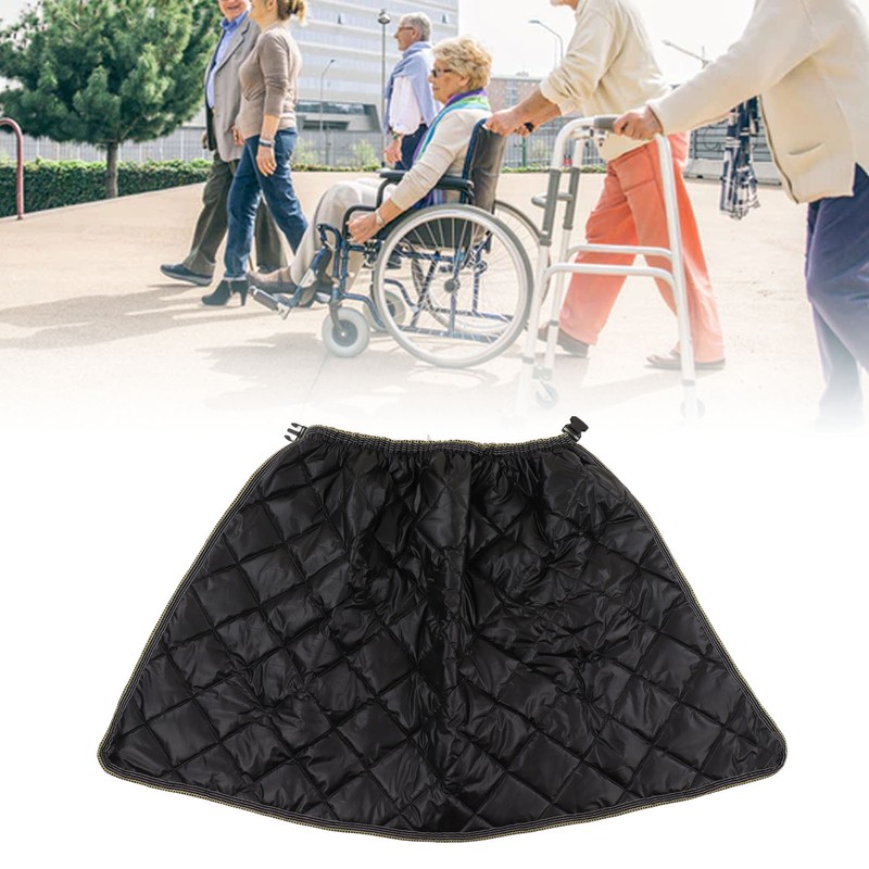 Wheelchair Blanket Warmer Polyester Fiber Soft Warm Reusable Windproof Wheelchair