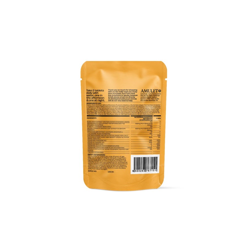 Amulet - Alcohol Suppressant Tablets – Kudzu Root, L-Glutamine, NAC