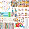 Poen 212 Pcs Farm Animal Party Favors Set Include Cup