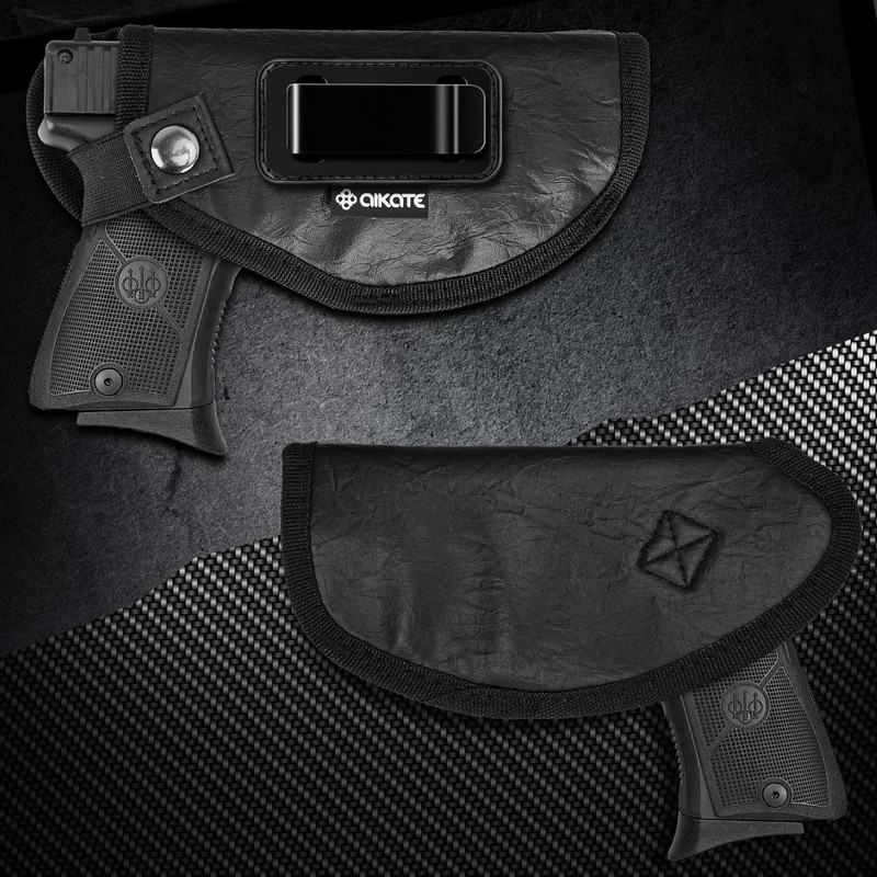 2 Pack ECO Leather Gun Holster for Men and Women,