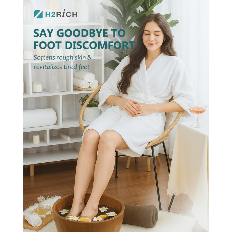 Hydrogen Foot Soak Effervescent Tablets 3 Pack | Ginger &