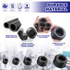 Waltool 30 Pcs Carbon Steel NPT Pipe Plugs Assortment Kit