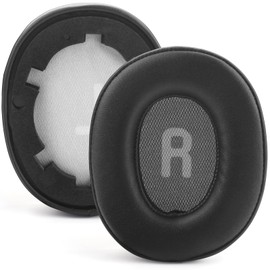 Tune 750BT Ear Pads Replacement Ear Cushions Compatible with JBL Tune 700BT 710BT 700BTNC 750BT 760BTNC Headphones Protein Leather High-Density Memory Foam Earpads Earmuffs Ear Cups Cover (Black)