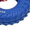 Dog Tire Chewing Toy Bite Resistant Treat Dispensing Rubber Aggressive