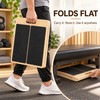 Adjustable Wooden Slant Board for Calf Stretching, Squats and Ankle