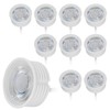 HCFEI 10x LED Module Flat GU10 Replacement 230 V 3