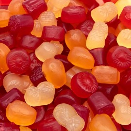 iLike! Tropical Fruit Jelly Candy Mix 1-Pound Bag | Vegan Gummies with Real Fruit Puree