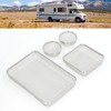 RV Mesh Screen Set Stainless Steel Vent Cover Furnace Flying