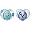 Tommee Tippee Closer To Nature Anytime, Orthodontische Schnuller, 2er Pack,