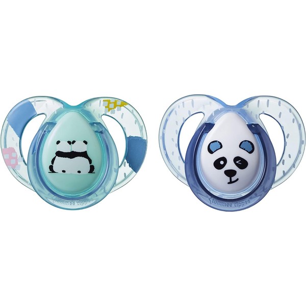 Tommee Tippee Closer To Nature Anytime, Orthodontische Schnuller, 2er Pack,