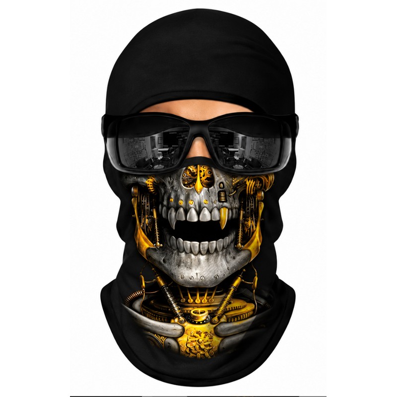 Breathable Full Face Balaclava Mask for Motorcycle Riding – Lightweight