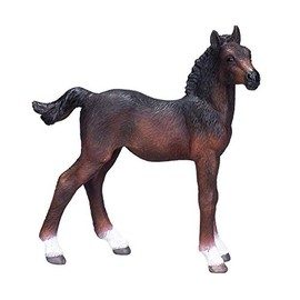 MOJO Hanoverian Foal Bay Realistic Equestrian Horse Club Hand Painted Toy Figurine