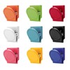 LUCTHY Fridge Magnetic Clips 9pcs, Strong Whiteboard Magnets Coloured Magnet