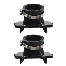 waltyotur 2 Pack Intake Manifold Carburetor Boot Replacement for Ski-Doo 600 500 420867882 420867880