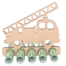 Spruchreif Original money gift fire brigade | gifts made of wood | fire brigade gifts