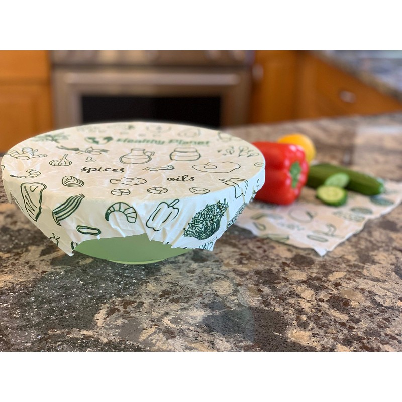 Beeswax Reusable Food Wraps | Bees Wrap in Assorted 3