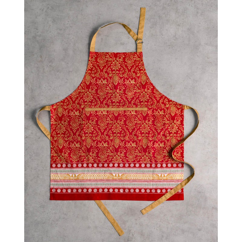 Maison d' Hermine Apron 100% Cotton 1 Piece Adjustable Neck