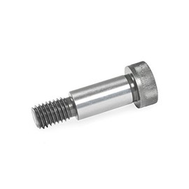 Ganter Normelemente Fitting screws with collar, ISO 7379-10-M8-20, mounting diameter 10 mm, steel, pack of 10