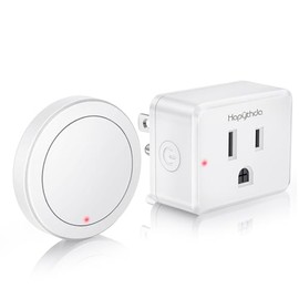 Garbage Disposal Wireless Switch Kit, Remote Control Outlet, No Drilling On Sink Top, Air Switch Garbage Disposal, 15A/1500W with 4000V Anti-Surge, 500 Feet RF Range