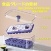 Ice Cube Tray with Lid, Large Capacity, 64 Pieces Easy