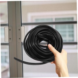 WOONEKY Caulk Sealing Strip for Windows Doors Weatherproof Seal Strip Draft Excluder for Windproof Protection Type Design for Frames