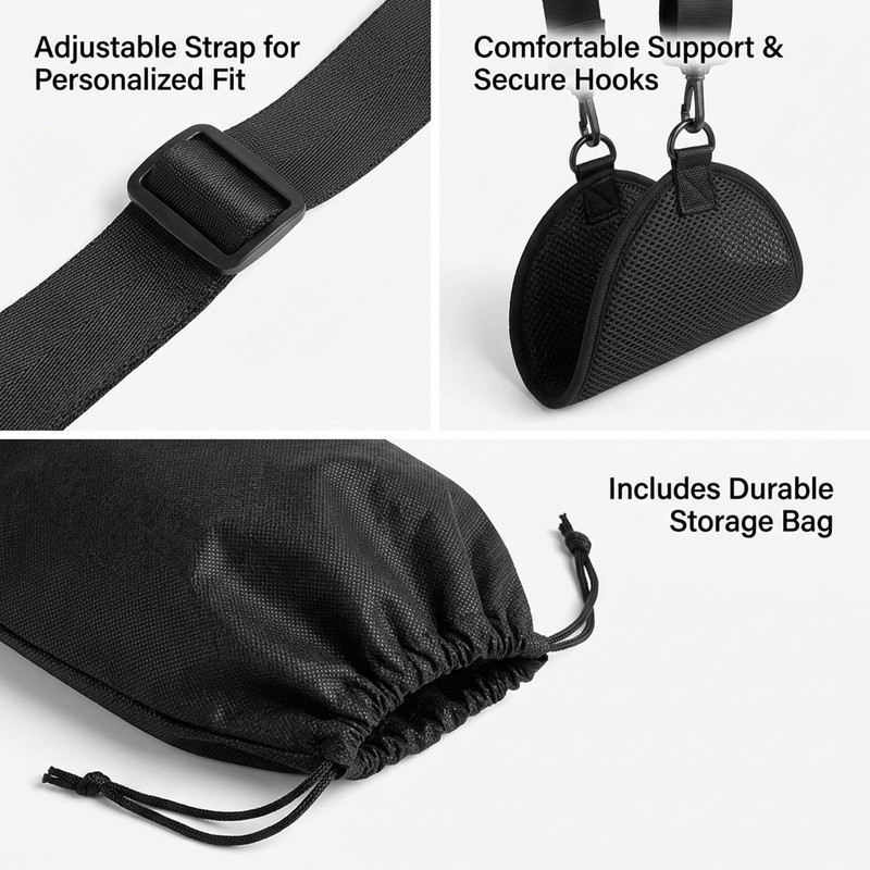 Arm Sling for Shoulder Wrist Elbow Support, Adjustable Breathable Arm