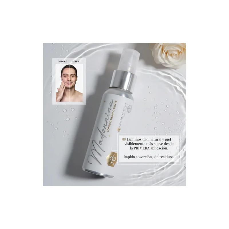 Tónico Facial 3 En 1 Hidratante Madonnina