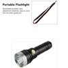 LED Flashlight 2 Levels High Brightness SST40 Wick White Light