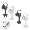 Asheyya 4 Set Trolley Key Release Tool, Stainless Steel Removable