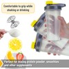 Mr. Pen- Shaker Bottles for Protein Mixes with Twist Cap,