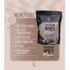 Proteína Whey Moca Kardagar De 1kg Rinde 33 Porciones 28gr