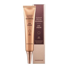 Chamzone Golden Seal Pure Gold 24k Anti-Wrinkle High-Nourishing Elasticity Eye Cream 30ml x 3 / 참존 골든실 순금 24k 주름개선 고영양 탄력 아이크림 30ml x 3개