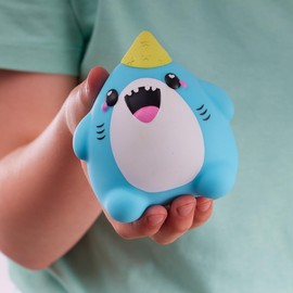 Smooshzees Cutezees Snaws, Blue Shark, Collectable Characters, Supersoft, Cuddly and Squishy!