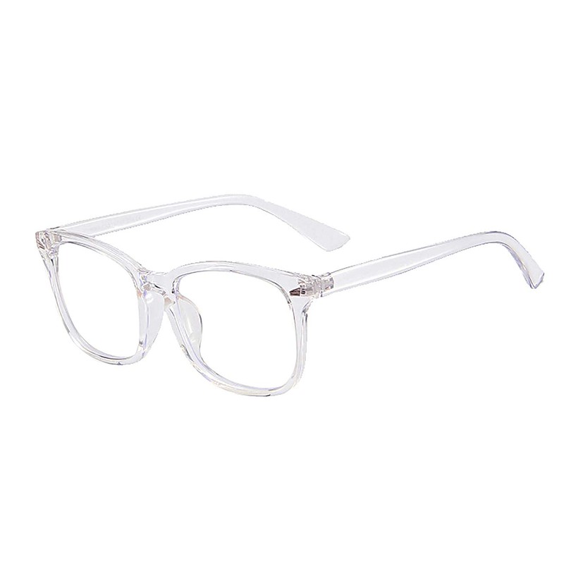 MAXJULI Fake Glasses with Cute Nerd Frame Reading/Gaming/TV/Phones Glasses for
