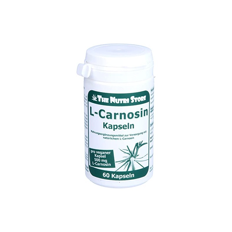 L-Carnosine 500 mg Capsules Pack of 60