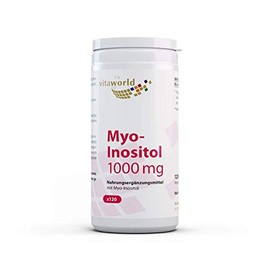 Vita World Myo Inositol 1000mg 120 Capsules Made in Germany