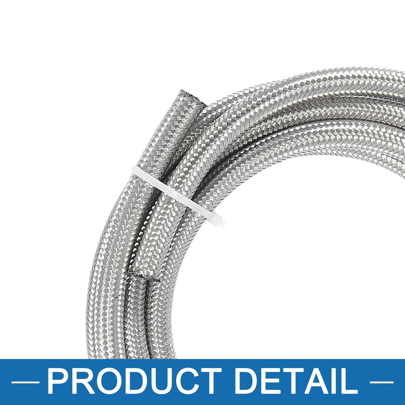 A ABSOPRO 4AN Fuel Hose Reliable AN4 1/4"Braided 10FT CPE