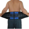 NeoPhysio Neoprene Double Pull Lower Back Support Lumbar Brace =