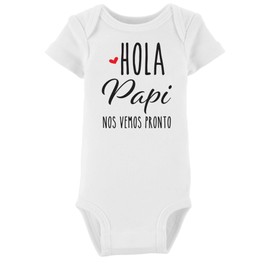 Hola Papi - Baby Announcement - Anuncio de Embarazo - Hola Papa - New Dad - Nuevo Papa - Hi Daddy - Daddy Announcement - Anuncio de embarazo para papa - Spanish baby announcement - Nos vemos pronto