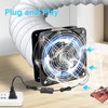 Wathai AC Axial 2060 200mm Case Muffin Fan 110v 120V